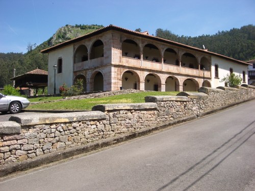 Palacio Valdés-Bazán, en San Román de Candamo. © Patrimonio Arquitectónico de Asturias