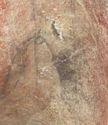 Reno vareto representado en la cueva de Llonín. © L. G. Straus, Principado de Asturias, Consejería de Cultura