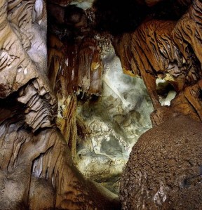 Vista del Camarín de La Peña de Candamo. © Juanjo Arrojo. Principado de Asturias, Consejería de Cultura