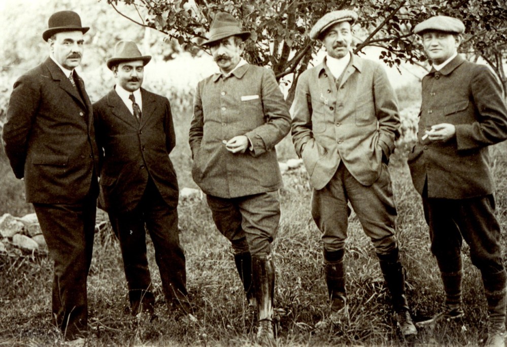 A la derecha, Vega del Sella acompañado de Hugo Obermaier. © Hugo Obermaier-Gesellschaft