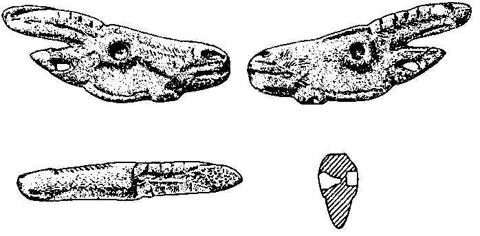 Escultura-colgante de Tito Bustillo (calco)